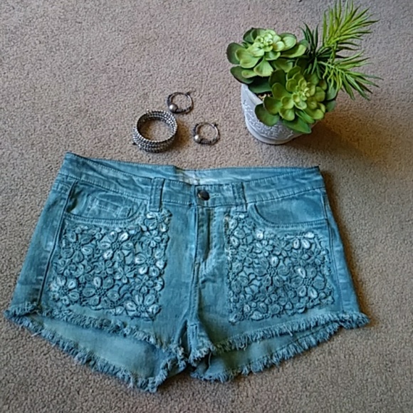 Pants - Boho Jean Shorts